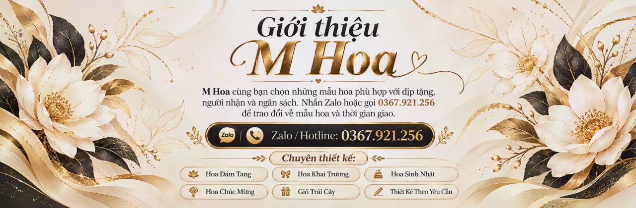 Ảnh bìa Shop hoa tươi Xã Hoà Hiệp Hồ Chí Minh - Gửi hoa đẹp, trao lời thương